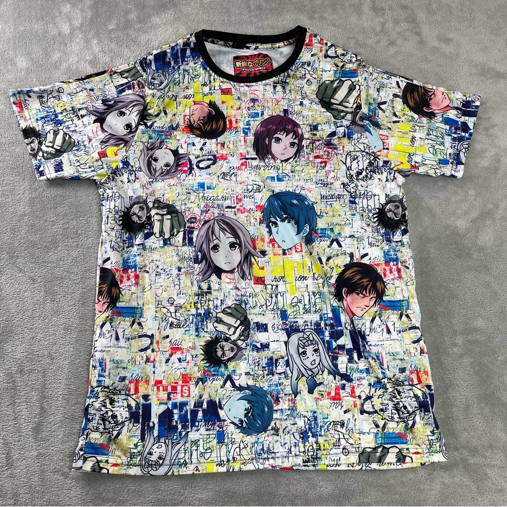 Fresh Prints of Tokyo Anime T Shirt by Drill Clothing Co Men's Medium